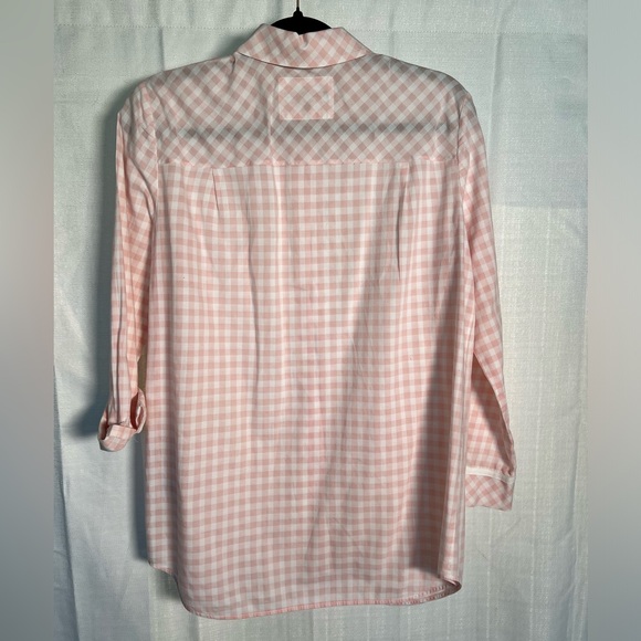 Lafayette 148‎ New York Checkered Button Top- Small - Picture 3 of 9